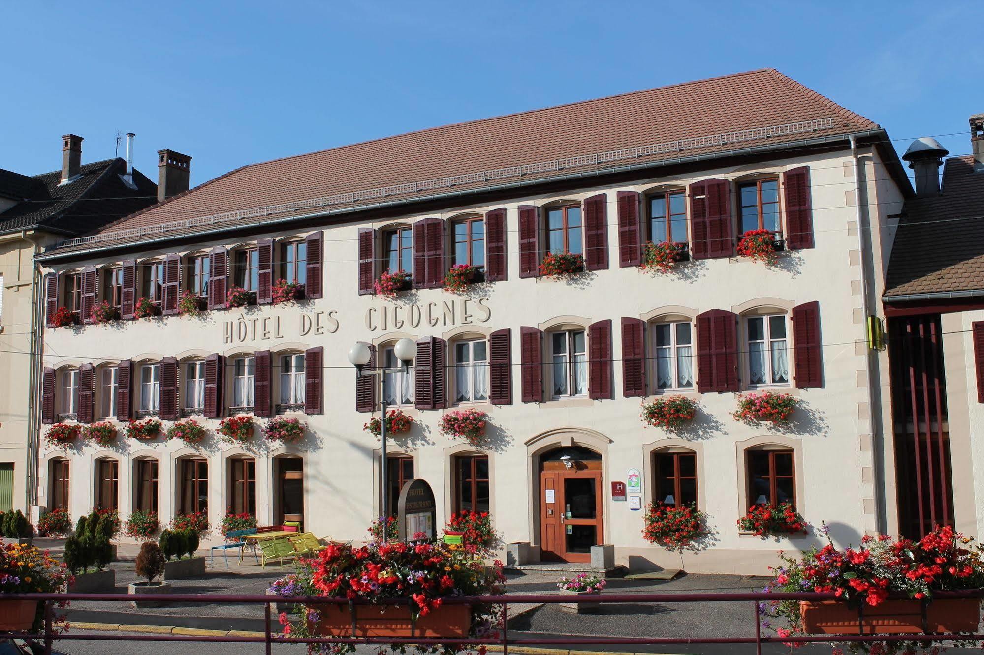 Les Cigognes Hotel Abreschviller Exterior foto